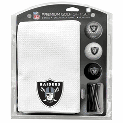 Las Vegas Raiders Microfiber Towel Gift Set - 16 x 40 (White)