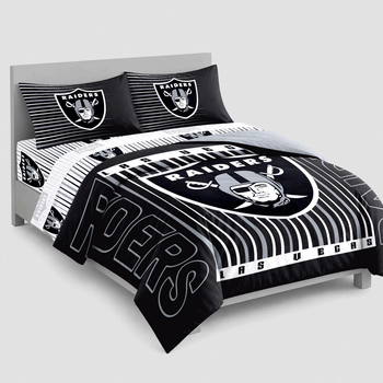 Las Vegas Raiders Momentum Bed In A Bag Full