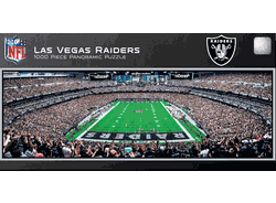 Las Vegas Raiders NFL 1000pc Panoramic Puzzle - End Zone