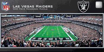 Las Vegas Raiders NFL 1000pc Panoramic Puzzle - End Zone