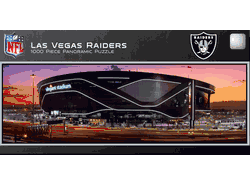 Las Vegas Raiders NFL 1000pc Panoramic Puzzle - Stadium