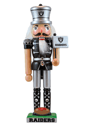 Las Vegas Raiders NFL 12" Nutcracker