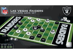 Las Vegas Raiders NFL Checkers