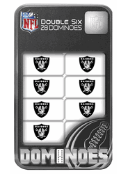 Las Vegas Raiders NFL Dominoes
