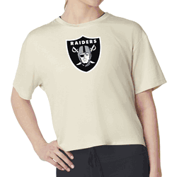 Las Vegas Raiders NFL Kadi Turnout Tee Bone Large