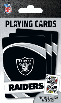 Las Vegas Raiders NFL Playing Cards
