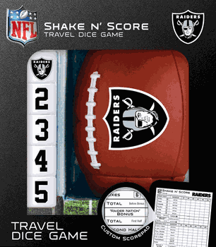 Las Vegas Raiders NFL Shake N' Score
