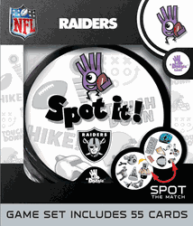 Las Vegas Raiders NFL Spot It! Game