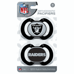 Las Vegas Raiders Pacifier 2-Pack