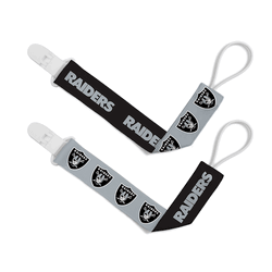 Las Vegas Raiders Pacifier Clips