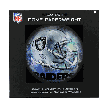 Las Vegas Raiders Paperweight Domed