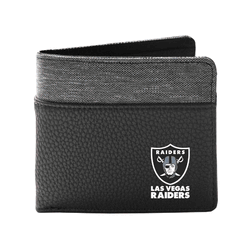 Las Vegas Raiders Pebble BiFold Wallet BLCK