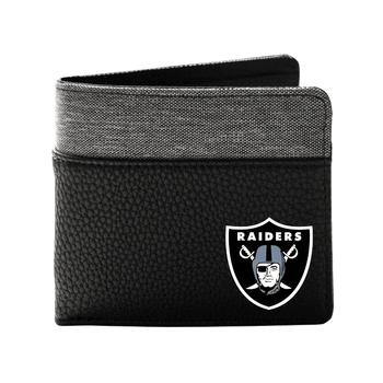 Las Vegas Raiders Pebble BiFold Wallet BLCK