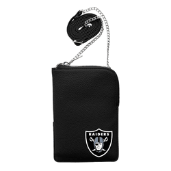 Las Vegas Raiders Pebble Smart Purse Black