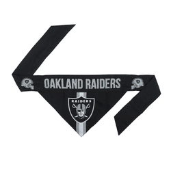 Las Vegas Raiders Pet Bandana Large