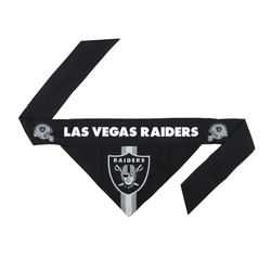 Las Vegas Raiders Pet Bandana LV S