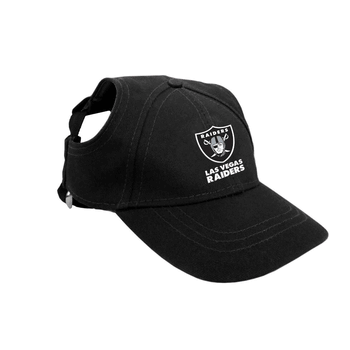 Las Vegas Raiders Pet Baseball Hat L