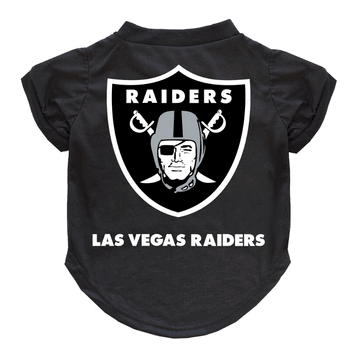 Las Vegas Raiders Pet T-Shirt Large
