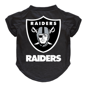 Las Vegas Raiders Pet T-Shirt Large