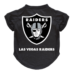 Las Vegas Raiders Pet T-Shirt Small