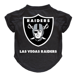 Las Vegas Raiders Pet T-Shirt XL