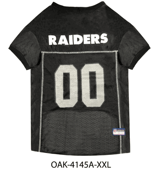 Las Vegas Raiders Pet Team Jersey 2X-Large