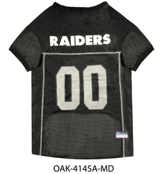 Las Vegas Raiders Pet Team Jersey - Medium