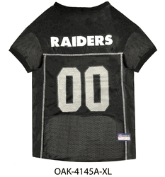 Las Vegas Raiders Pet Team Jersey X-Large