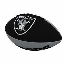 Las Vegas Raiders Pinwheel Logo Junior-Size Rubber Football