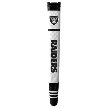 Las Vegas Raiders Putter Grip (White with colored stripes)
