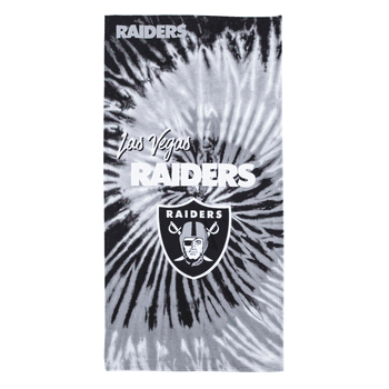 NFL Las Vegas Raiders Pyschedlic Beach Towel