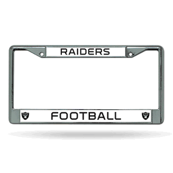 Las Vegas Raiders Football Chrome Frame