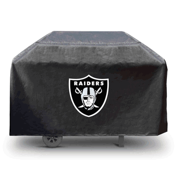 Las Vegas Raiders Rectangular Grill Cover - 68in x 21in x 35in