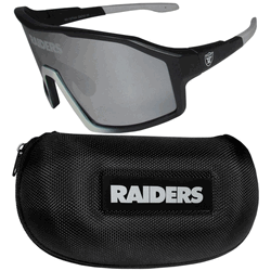 Las Vegas Raiders Shield Sunglasses with Case