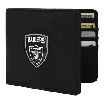 Las Vegas Raiders Shield Wallet - Black