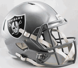 Las Vegas Raiders Speed Replica Full Size Football Helmet