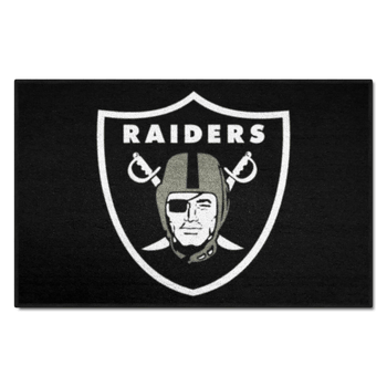 Las Vegas Raiders Starter Mat Accent Rug - 19in. x 30in.