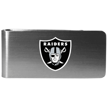 Las Vegas Raiders Steel Money Clip, Logo