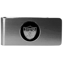 Las Vegas Raiders Steel Money Clip, Round