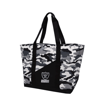 Las Vegas Raiders Super-Duty Camo Tote BLCK