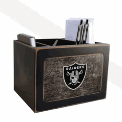 Las Vegas Raiders Team Color Desktop Organizer