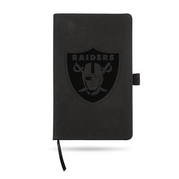 Las Vegas Raiders Black - Primary Laser Engraved Small Notepad