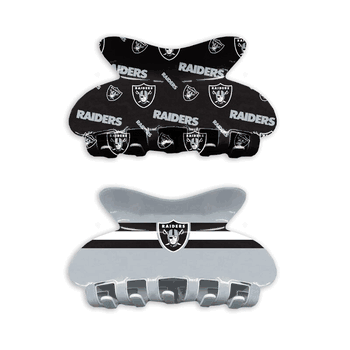 Las Vegas Raiders Team Hair Claw Set