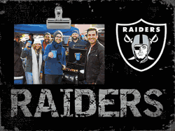 Las Vegas Raiders Team Name Clip Frame