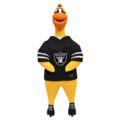 Las Vegas Raiders Team Rubber Chicken Toy