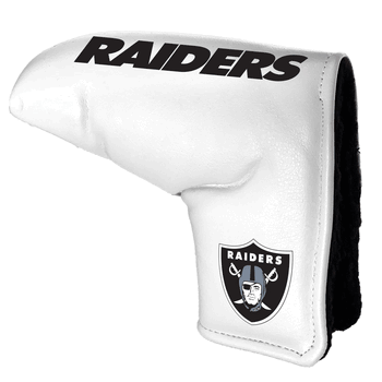 Las Vegas Raiders Tour Blade Putter Cover (White)