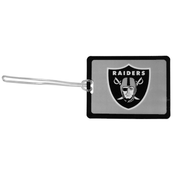 Las Vegas Raiders Vinyl Luggage Tag