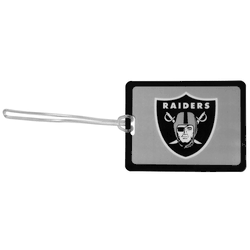 Las Vegas Raiders Vinyl Luggage Tag