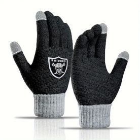 Las Vegas Raiders Waffle Knit Glove