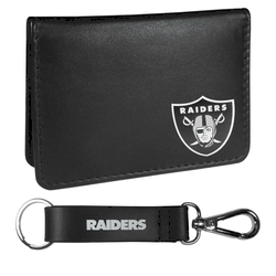 Las Vegas Raiders Weekend Bi-fold Wallet & Strap Key Chain